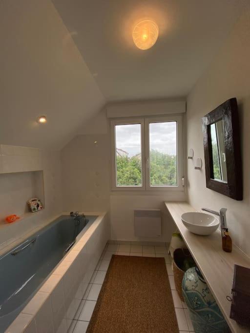 Grande Maison Chaleureuse Avec Vue Mer Imprenable Criel-sur-Mer Zewnętrze zdjęcie